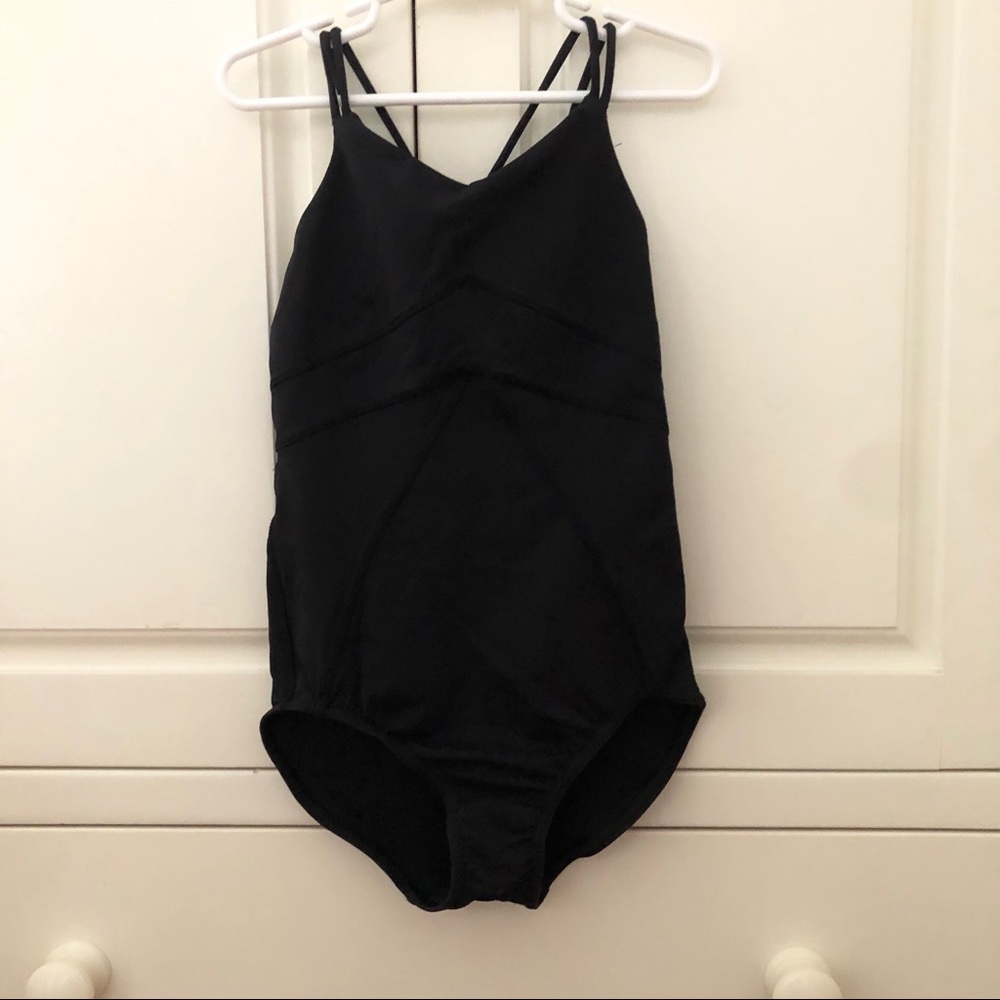 Ivivva Girls Black Leotard